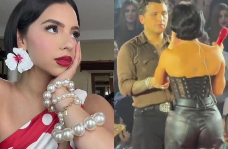 ¡Increíble momento! VIDEO: Christian Nodal regaña a Ángela Aguilar en pleno concierto, ¡y la razón te sorprenderá! **¿Qué ocurrió para que estallara así en el escenario?** ¡No te lo puedes perder!