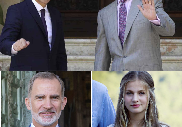 ¡humillación histórica a Sánchez! Rey Felipe y Leonor le ignoran mientras le cae una enorme pitada