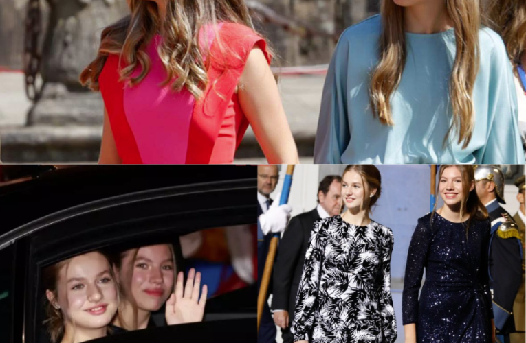 ¡La princesa Leonor y la infanta Sofía están borrachas! surgió el descuido