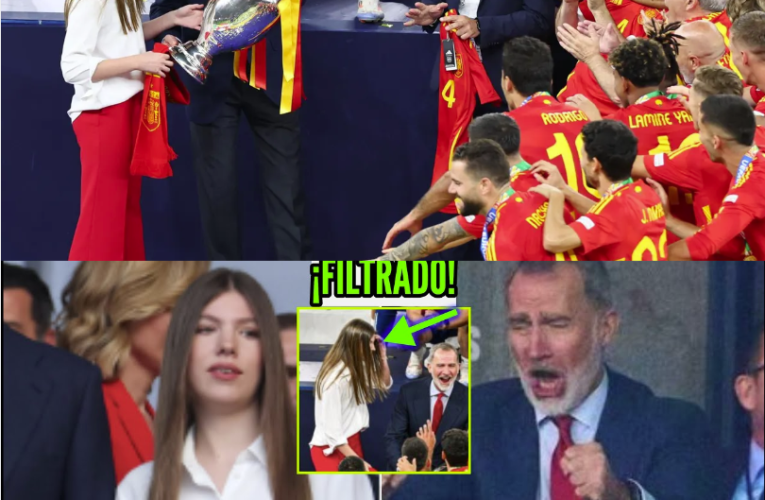 💥​POLÉMICO GESTO RECHAZO! INFANTA SOFÍA EN FINAL EUROCOPA 2024 DE ESPAÑA CON FELIPE VI SIN LETIZIA