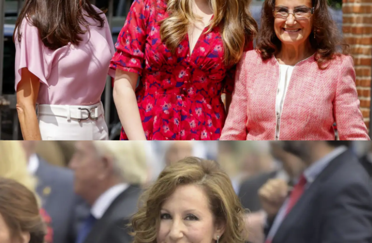 Paloma Rocasolano deja su discreta vida en Murcia para apoyar a la princesa Leonor