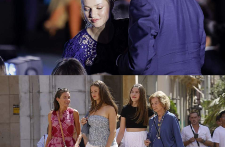 Leonor con 19 años aparta a Felipe y publican una foto mostrando más de la cuenta