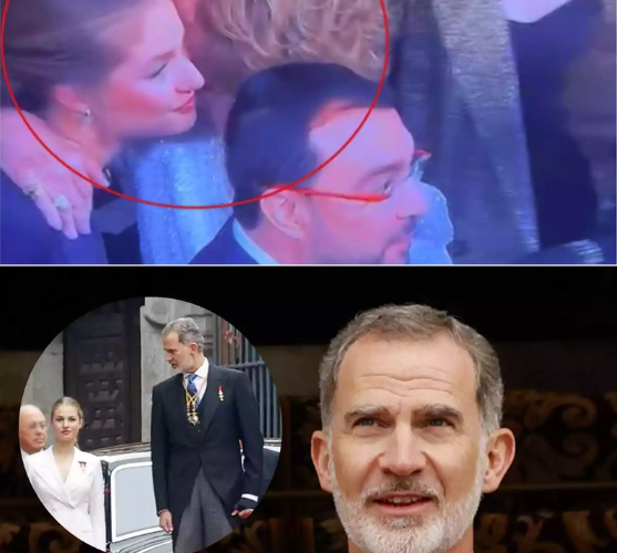 Felipe VI interviene ante este feo gesto de Leonor hacia Doña Sofía