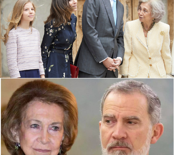 El inesperado desprecio de una de sus nietas a la reina Sofía delante de Felipe VI