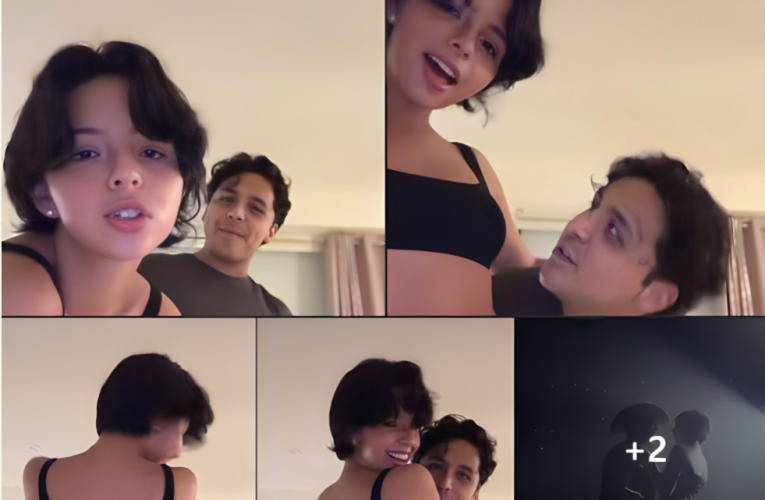 #VIDEO | ¡Más enamorados imposible! 🥰 Ángela Aguilar presume su figura y su amor por Christian Nodal bailando en TikTok 😳