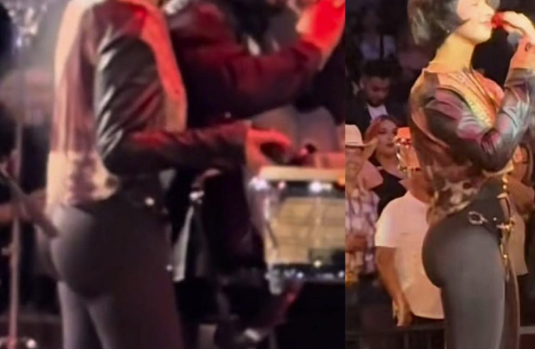 En redes sociales Ángela Aguilar se hizo tendencia nuevamente pues aparentemente esta vez exageró con las esponjas