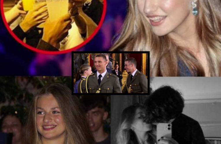 Pillan a la princesa Leonor de fiesta y fumando algo que no es tabaco