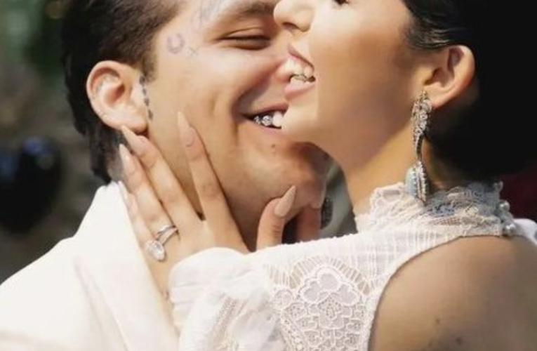 ¡Bomba en Mazatlán! 😱 Christian Nodal presenta a Ángela Aguilar como su esposa en pleno concierto 💍❤️ ¡El momento que dejó a todos sin palabras! 🔥🎤