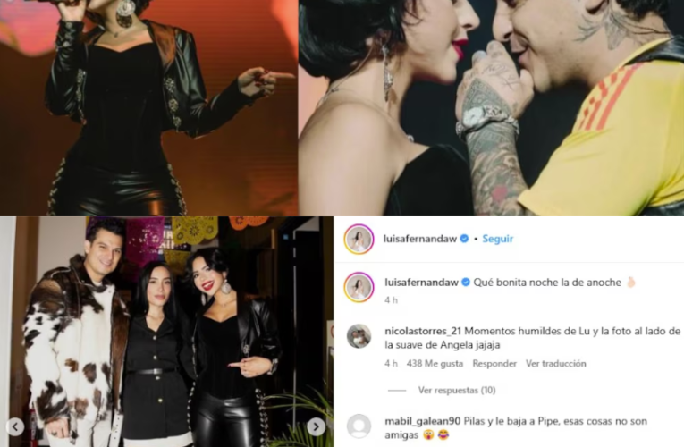 Ángela Aguilar invitó a Christian Nodal durante su concierto en Bogotá: también subió Pipe Bueno