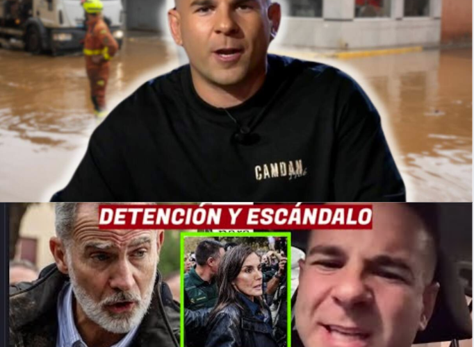 🔴MUY GRAVE! DESTAPAN CULPABLE DE LA DANA DETIENEN CONVOY DE ANGEL GAITÁN E IKER JIMÉNEZ EN VALENCIA