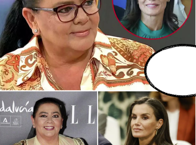 María del Monte desvela qué pasó en su encuentro con la reina Letizia: ‘A mí me dio…’