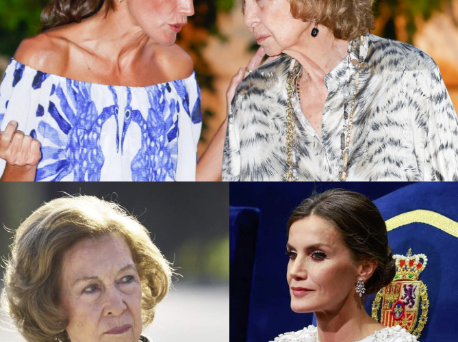 La prensa extranjera hace comentarios “sensibles” sobre el choque entre la reina Letizia y la reina Sofía durante su Semana Santa más polémica