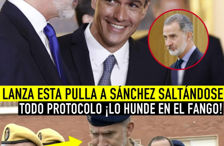 EL VÍDEO DEL REY FELIPE QUE PEDRO SÁNCHEZ NO QUIERE QUE VEAS: ¡SE CARGA LA RELACIÓN CON MONCLOA!