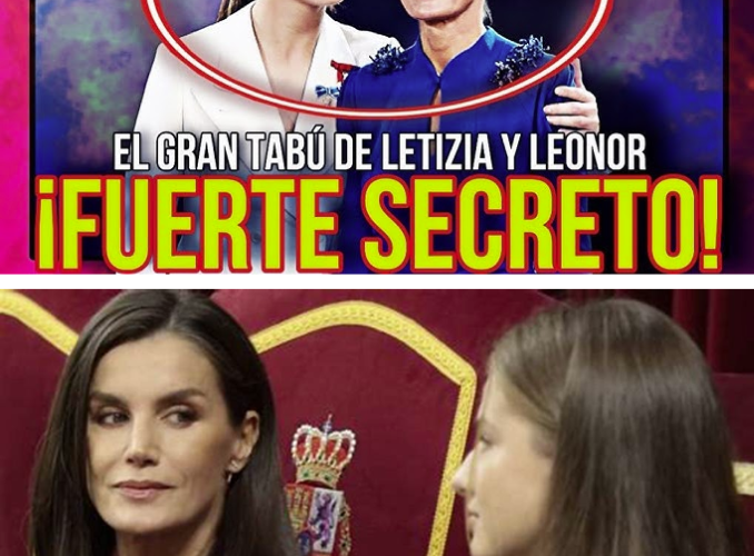 Este es el oscuro secreto de Letizia y Leonor que no se atreven a contar