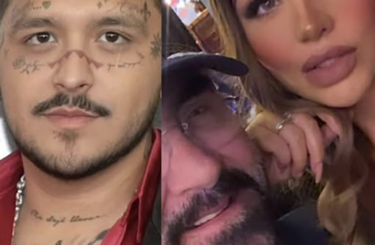 😳 ¡La esposa de Vicente Fernández Jr. muestra su desprecio en una foto con Christian Nodal! ¿Qué pasó? 👀💥 La revelación en el link de abajo👇👇👇