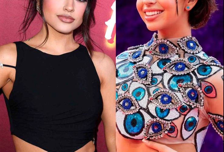 Becky G alimenta rumores de enemistad con Ángela Aguilar por el gesto que tuvo con Cazzu