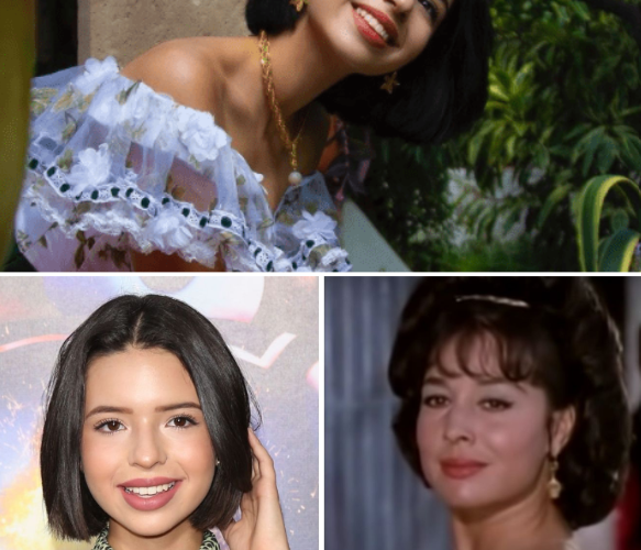 Ángela Aguilar usó un vestido que era de su abuelita Flor Silvestre