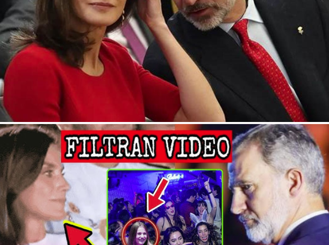 💥PELEA GORDA de Letizia y Felipe con Leonor por VIDEO FILTRADO en la DISCOTECA tras DANA de Valencia