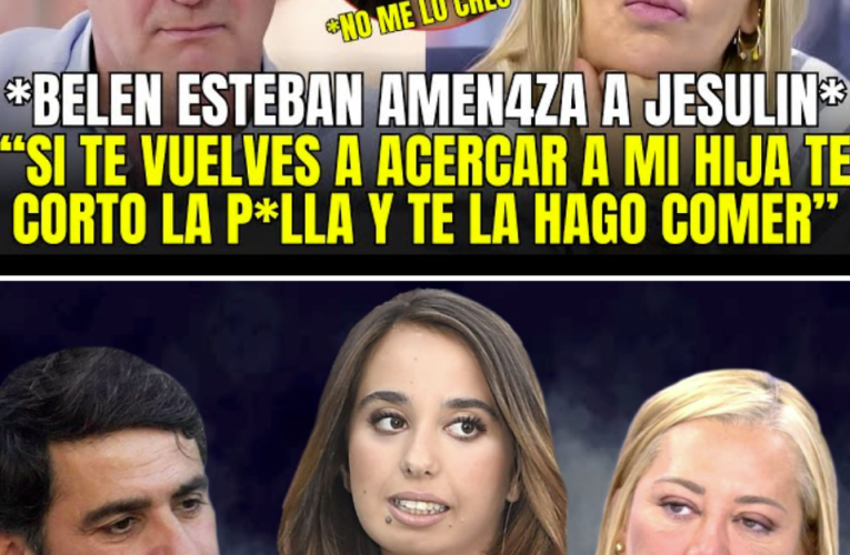 (VIDEO) JESULIN DE UBRIQUE BUSCA A ANDREA PARA PEDIRLE DINERO Y BELEN ESTEBAN RESPONDE COMO NUNCA
