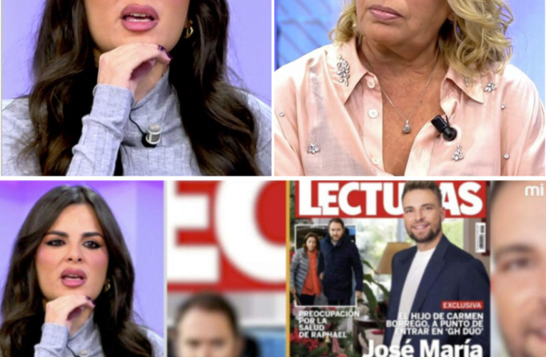 Alexia Rivas CIERRA LA BOCA y DEJA PÁLIDA a Carmen Borrego tras EXCLUSIVA de SU HIJO en Telecinco