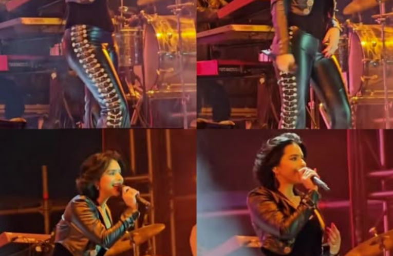 ¡Impactante! 😱 Ángela Aguilar se coronó en Querétaro, brillando como la verdadera reina de la música. 👑💖 La joven estrella dejó a todos sin palabras con su deslumbrante belleza y su increíble talento. 😍🎤 ¿Cómo logró cautivar a todos en la feria de Querétaro? 👀🌟 ¡La respuesta te sorprenderá! 🔥 #AngelaAguilar