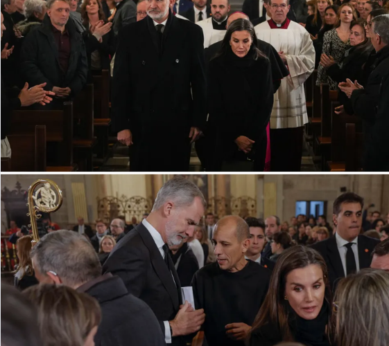 La sonora reacción a la llegada de los reyes Felipe y Letizia a Valencia en el funeral por las víctimas de la DANA