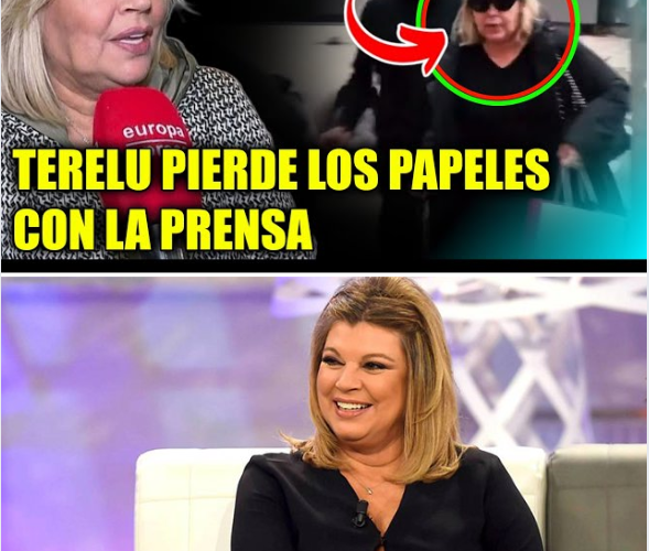 (VIDEO) FEO COMPORTAMIENTO Terélu Campos PIERDE LOS PAPELES con la PRENSA llegando a ser CÓMICA por ello