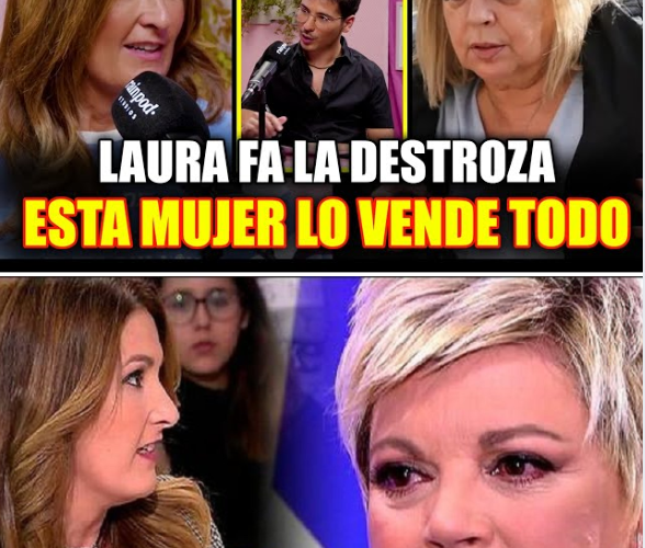 (VIDEO) LAURA FA DESTROZA a TERELU CAMPOS en el PODCAST de ARNAU MARTÍNEZ es una MUJER QUE VENDE TODO