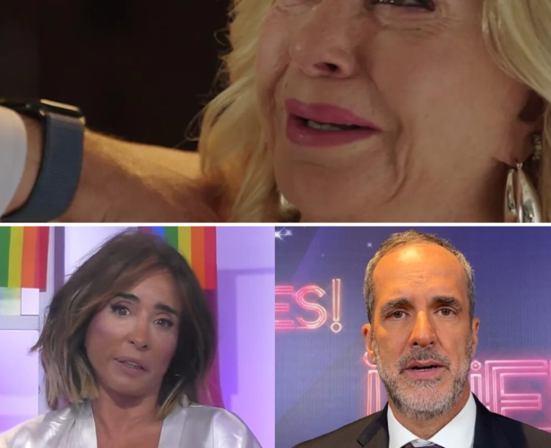 Bárbara Rey, completamente rota al escuchar una contundente pregunta de Santi Acosta sobre la actitud de Ángel Cristo Jr