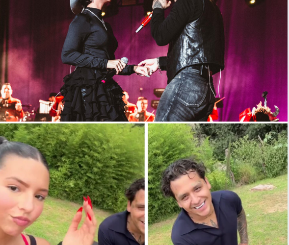 ¡Christian Nodal y Ángela Aguilar Derrochan Amor en un Concierto en California!